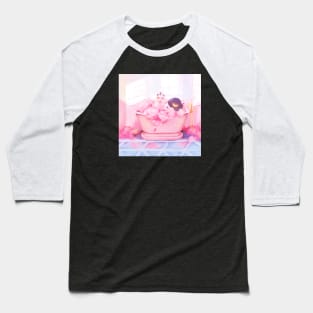 Pink Foam Baseball T-Shirt